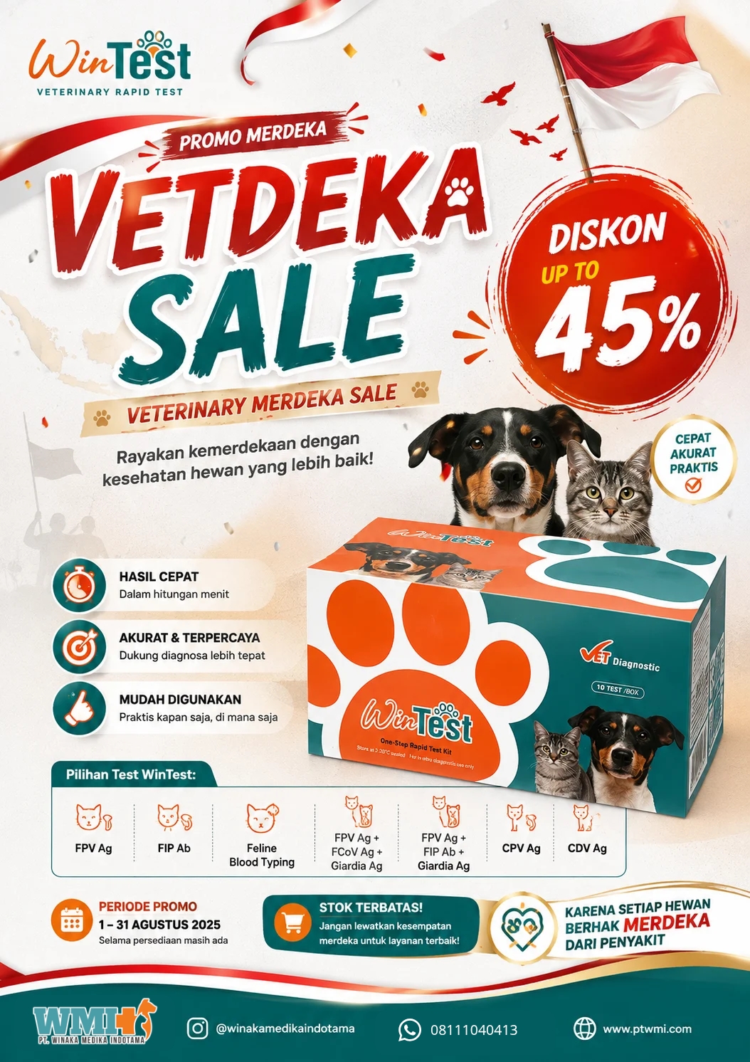 Promo Bulan agustus PT Winaka Medika Indotama - foto 8